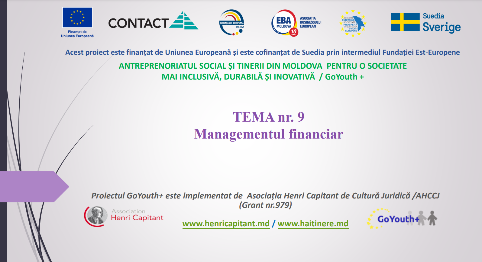 Managementul financiar